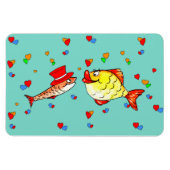 Zwei verliebte Fische マグネット (横)