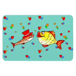 Zwei verliebte Fische マグネット