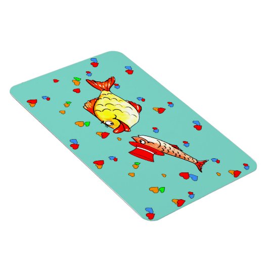 Zwei verliebte Fische マグネット (右側)