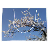 Zweig der Kirschblüte ラージペーパーバッグ (正面)