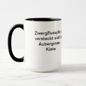 Zwergflusspferd Tasse マグカップ (左)