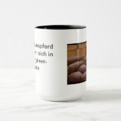 Zwergflusspferd Tasse マグカップ (中央)