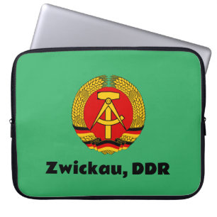 Zwickau,ドイツ – レトロ東ドイツ(DDR, GDR) ラップトップスリーブ