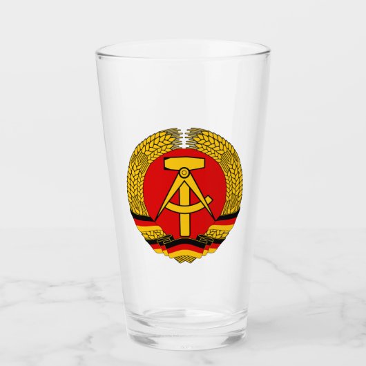 Zwickau, Deutsche Demokratische Republik, DDR, GDR タンブラーグラス (正面)