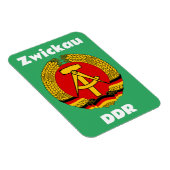 Zwickau, Deutsche Demokratische Republik, DDR, GDR マグネット (右側)