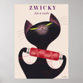 Zwicky Cat Poster by Donald Brun ポスター (正面)