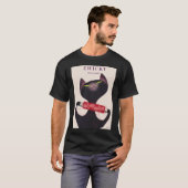 Zwicky Cat Poster by Donald Brun Tシャツ (正面フル)