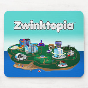 Zwinktopiaのマウスパッド マウスパッド