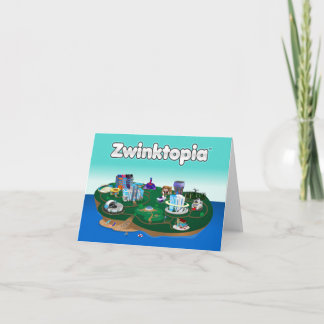 Zwinktopiaノートカード カード