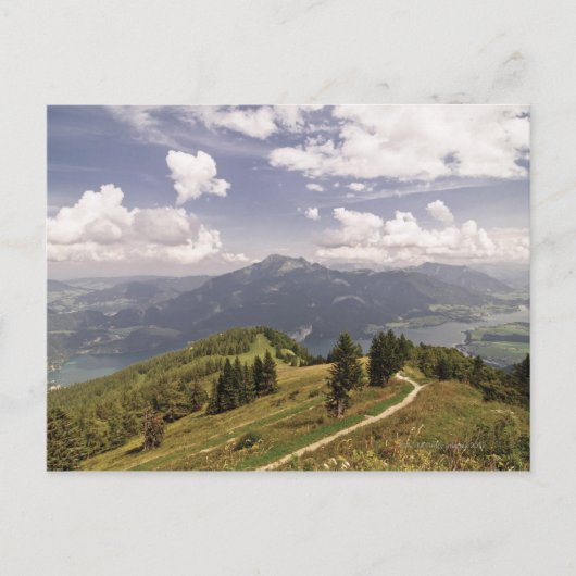 zwoelferhorn, wolfgansee，ザルツブルク，サルツバーガー2 ポストカード (正面)