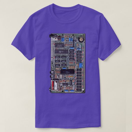 ZXスペクトラムハードウェア Tシャツ (デザイン正面)