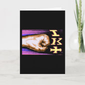 Zx Spectrum C64 Karate 8-bit Retro  カード (正面)