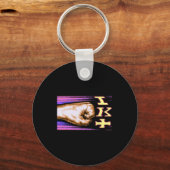 Zx Spectrum C64 Karate 8-bit Retro  キーホルダー (正面)