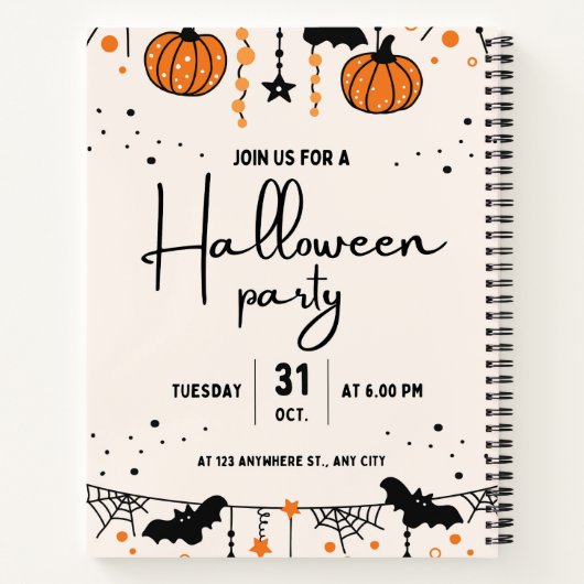 zxcvghjkl;' ノートブック (裏面)