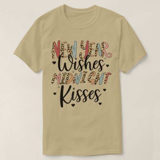 ZXkJ新年の希望ミッドナイトキスファミリーマチ Tシャツ (デザイン正面)