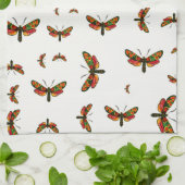 Zygaenaのカーニオリカ – ザクリプスキュラバーネット蛾 キッチンタオル (折り畳み)