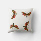 Zygaenaのカーニオリカ – ザクリプスキュラバーネット蛾 クッション (裏面)