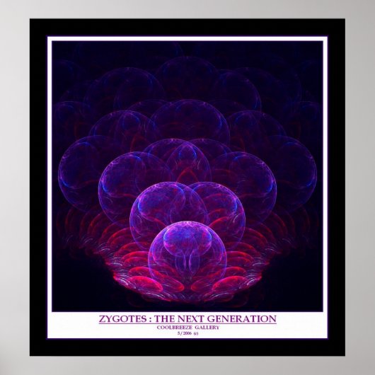 ZYGOTES ：次世代（改訂） ポスター (正面)