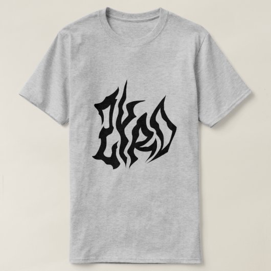 Zyro Dark Gothic Style T-Shirt Tシャツ (デザイン正面)