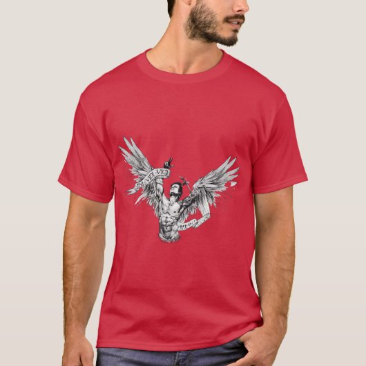 Zyzzの翼 Tシャツ (正面)