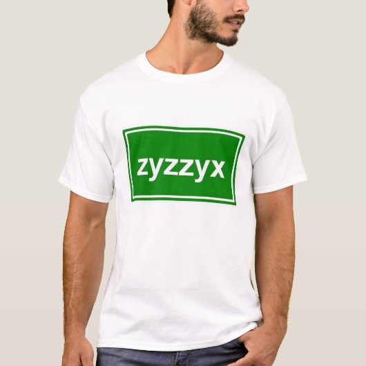 zyzzyx tシャツ (正面)