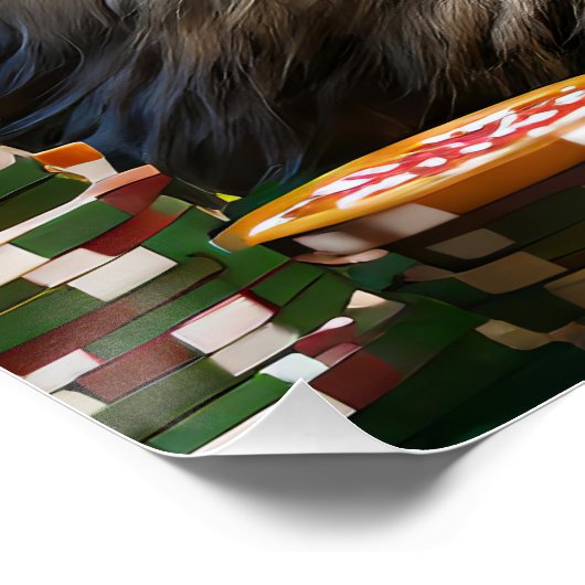 ZZトファットフューリーキャットトランプ ポスター (コーナー)