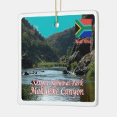 zZA005 SOUTH AFRICA, N.P.マクレケ・キャニオン， セラミックオーナメント (左)