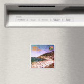 zZA009 CLIFTON，パノラマ，南アフリカ，冷蔵庫 マグネット (インサイチュ (食洗機))