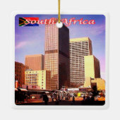 zZA023 SOUTH AFRICA, Panorama, セラミックオーナメント (裏面)
