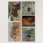 zZA027 SOUTH AFRICA, THE BIG 5 in KRUGER NP ジグソーパズル (縦)