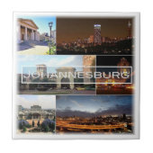 zZA028 JOHANNESBURG，モザイク，南， タイル (正面)