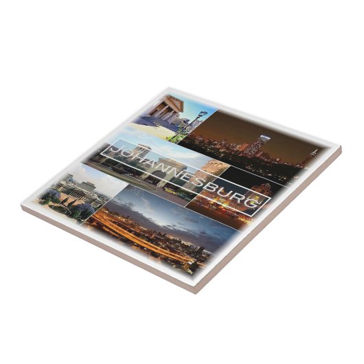 zZA028 JOHANNESBURG，モザイク，南， タイル (側面)