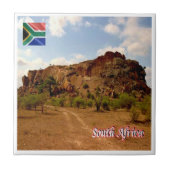 ZzA036 SOUTH AFRICA, Mapungubwe Hill, タイル (正面)