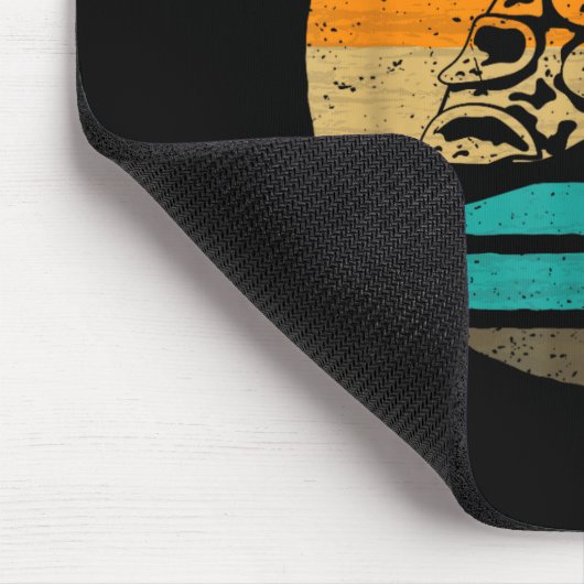 Zza Slice Retro Style Vintage  マウスパッド (コーナー)