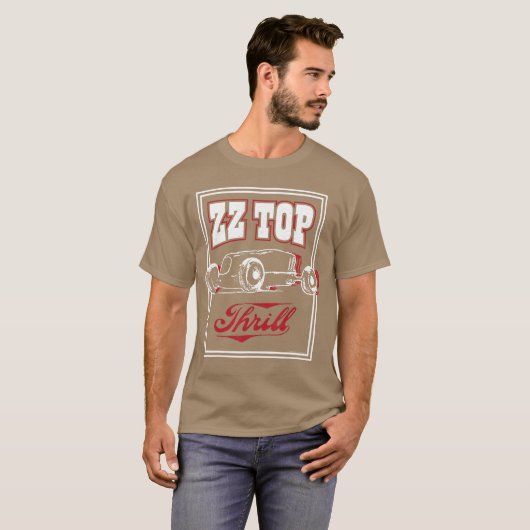 ZZophrill retro Tシャツ (正面フル)