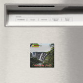 zZW005 VICTORIA秋、ジンバブエ、アフリカ、冷蔵庫 マグネット (インサイチュ (食洗機))