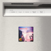 zZW011 VICTORIA滝、ジンバブエ、アフリカ、冷蔵庫 マグネット (インサイチュ (食洗機))