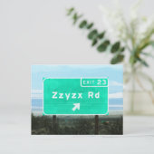Zzyzx Rd.Exit ポストカード (スタンド正面)