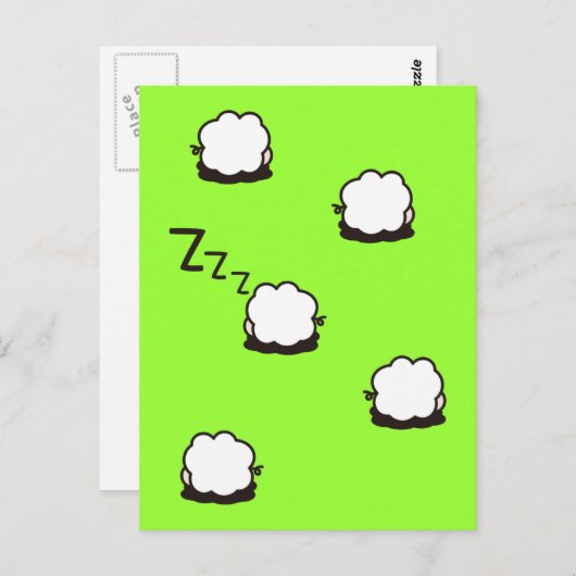 ZZZ ポストカード (正面/裏面)