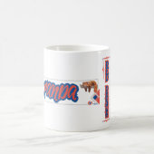 "Zzz"赤パンダ コーヒーマグカップ (中央)