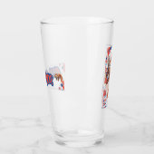 "Zzz"赤パンダ タンブラーグラス (左)