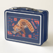 "Zzz"赤パンダ メタルランチボックス (裏面)