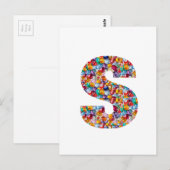 ZZZ YYY AAA SSS ZZ YYオウムSS Z Y A SギフトおもしろいALPH ポストカード (正面/裏面)