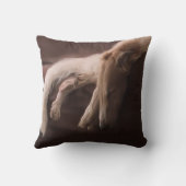 Zzzzzzのボルゾイの枕 クッション (裏面)