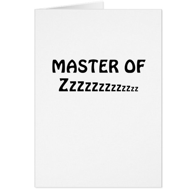 Zzzzzzのマスター (正面)