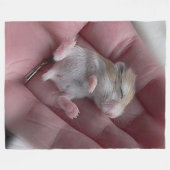 Zzzzzzzzzzzzz フリースブランケット (正面(横))