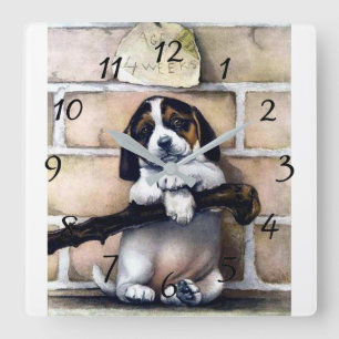 ビーグル 犬 時計 | Zazzle JP