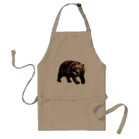 くま-エプロン スタンダードエプロン | Zazzle.co.jp