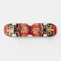 HAMAGUCHI ダルマデザイン スケートボードデッキ ポイント10％還元中！！ スケボー スケートボード DARUMA