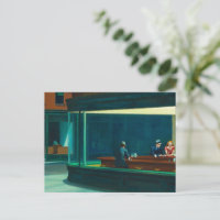 よだかのエドワード・ホッパー ポストカード | Zazzle.co.jp